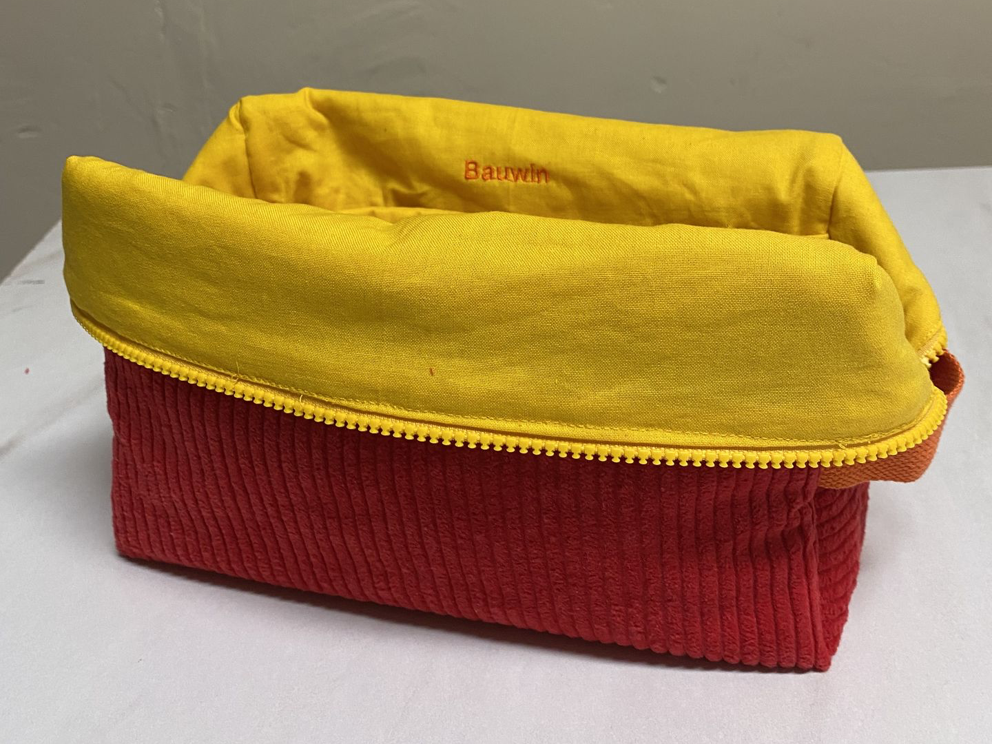 grande trousse de toilette velours et uni