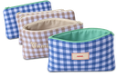 Petite trousse de toilette - Vichy & Coton Uni