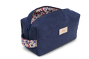 Grande trousse de toilette - Velours et Fleurs