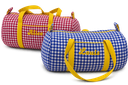 Sac Polochon - Vichy & Coton Uni