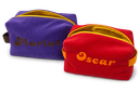 Grande trousse de toilette - Velours et Coton Uni