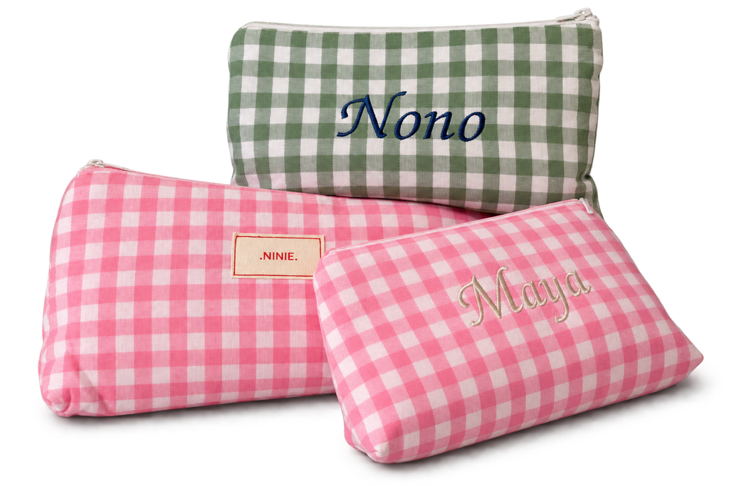 [Petite trousse de toilette Velours & Fleuri] Petite trousse de toilette - Velours & Fleuri